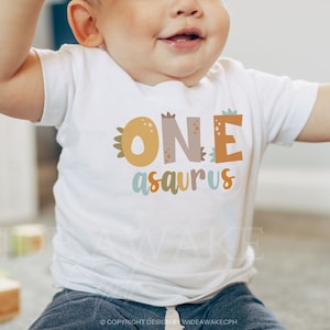 Oneasaurus 1st Birthday Outfit, Dinosaur Family Matching Birthday Shirts, First Birthday Tee, Mommy and Me Dino T-shirt, Mamasaurus Shirt