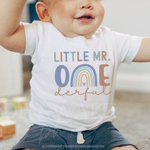 Mr ONEderful First Birthday Family Matching Shirts, Isn’t He Onederful 1st Birthday, Little Mr Onederful Outfit, Boy First Birthday Party