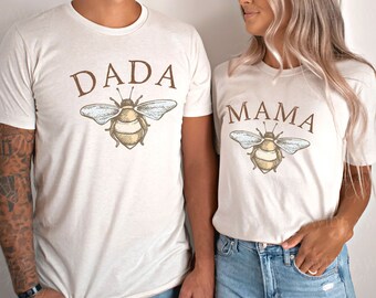 Queen Bee Birthday T-Shirts, Mommy Daddy Bee Matching Family Shirts