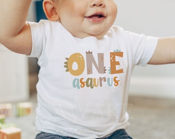 Oneasaurus 1st Birthday Shirt, Dinosaur Family Matching Tee