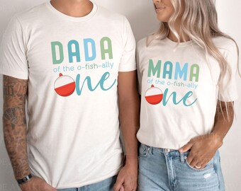 O-Fish-Ally One 1st Birthday Matching Family Shirts, Fishing Theme