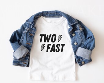 Two Fast Birthday Shirt, Race Car Theme, Family Matching Cotton Tee