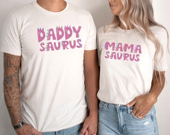 Three Rex Birthday Shirts, Family Matching 3rd Birthday T-shirts, Dinosaur Third Birthday Party Tee, 3 Rex Girl Outfit, Mamasaurus Shirt