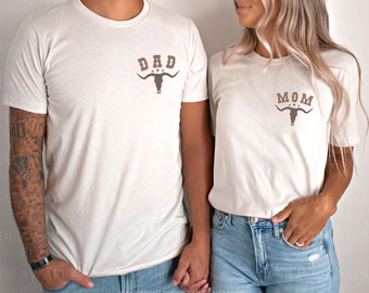 My First Rodeo Birthday Family Matching Shirt, 1st Rodeo Western Farm Theme Birthday Party Tshirt, Cowboy Cowgirl Bday Outfit Mama Daddy Tee