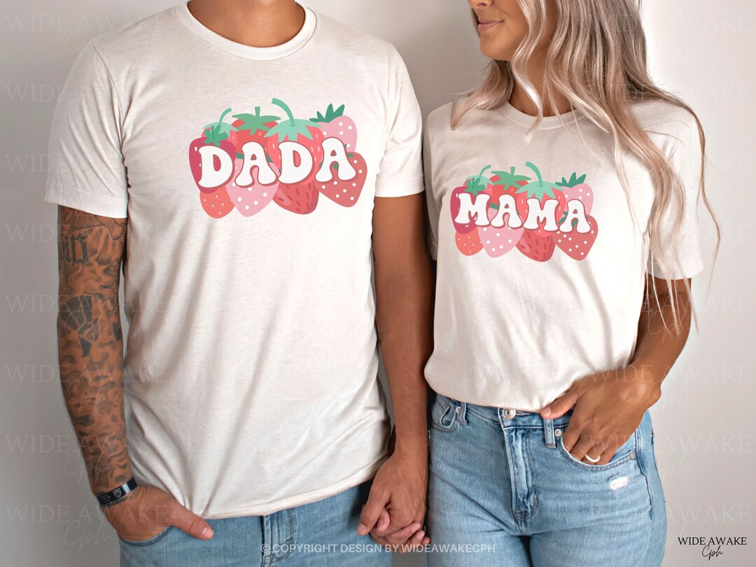 Berry First Birthday Family Matching T-shirt Strawberry 1st Birthday ...