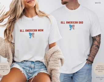 4th of July First Birthday Matching Family T-Shirts, One Little Firecracker Shirt, Comfort Colors®