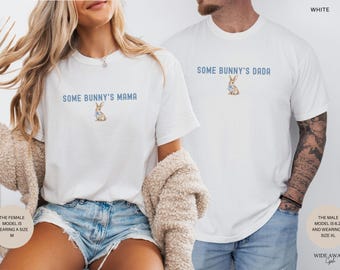 Some Bunny is One First Birthday Matching Family Shirts, Easter Bunny 1st Birthday T-shirt, Comfort Colors® Adult Tee