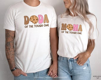 One Tough Cookie 1st Birthday Matching Family T-Shirt