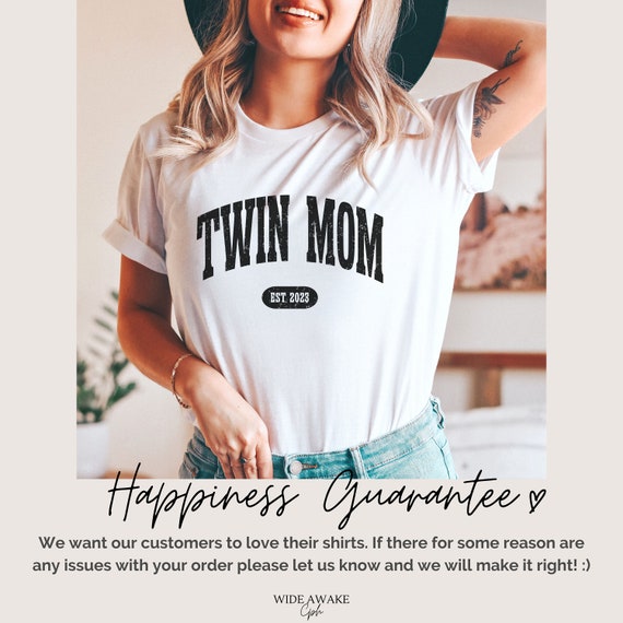Expecting Mom Mother's Day Twin Pregnancy Announcement Tee Expecting Mom Mother's Day Twin Pregnancy Announcement Tee