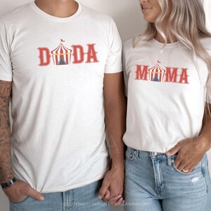 Circus Matching Family 1st Birthday Shirts, Circus Kids T-shirt, Personalized Circus Tee, First Birthday Outfit