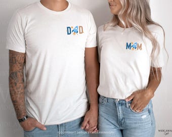 Two The Moon Birthday T-Shirts, Outer Space Family Matching Shirts
