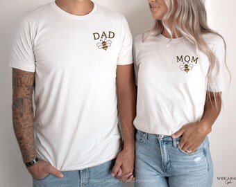 My First Bee-Day Matching Family Shirts, 1st Birthday Tee