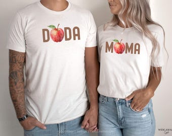 Apple Of Our Eye 1st Birthday Family Matching Shirts, Sweet One Apple Theme Outfit