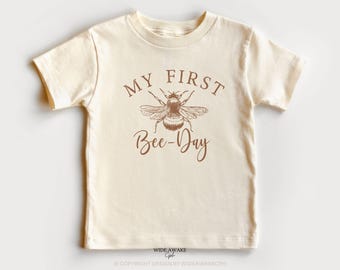 My First Bee-Day T-Shirt, Family Matching Birthday Outfit