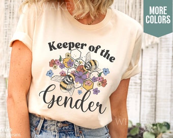 Keeper of the Gender Bee T-Shirt - Gender Reveal Party