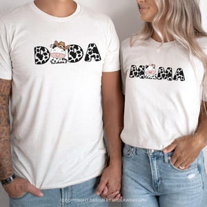 Cow Theme First Birthday Shirts, Holy Cow Family Matching 1st Birthday Tee, Boho Farm Birthday, Cow Outfit First Birthday T-shirt, Mommy Me