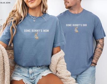 Some Bunny is One First Birthday Matching Family Shirts, Easter Bunny 1st Birthday T-shirt, Comfort Colors® Adult Tee