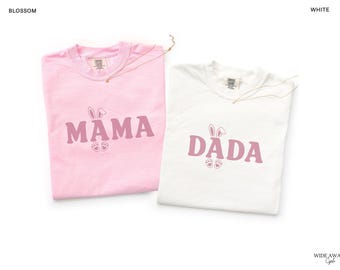 Some Bunny is One First Birthday Matching Family Shirts, Easter Bunny 1st Birthday T-shirt, Comfort Colors® Adult Tee