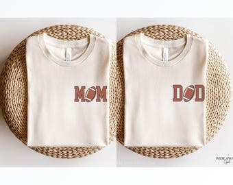 Football First Birthday  Family Matching Shirts, One Year Down Mama Daddy Football 1st Birthday Tshirts, Football Theme Birthday Outfit
