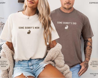 Some Bunny is One First Birthday Matching Family Shirts, Easter Bunny 1st Birthday T-shirt, Comfort Colors® Adult Tee