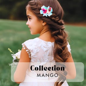 Barette enfant, pinces , accessoire cheveux" Collection Mango "