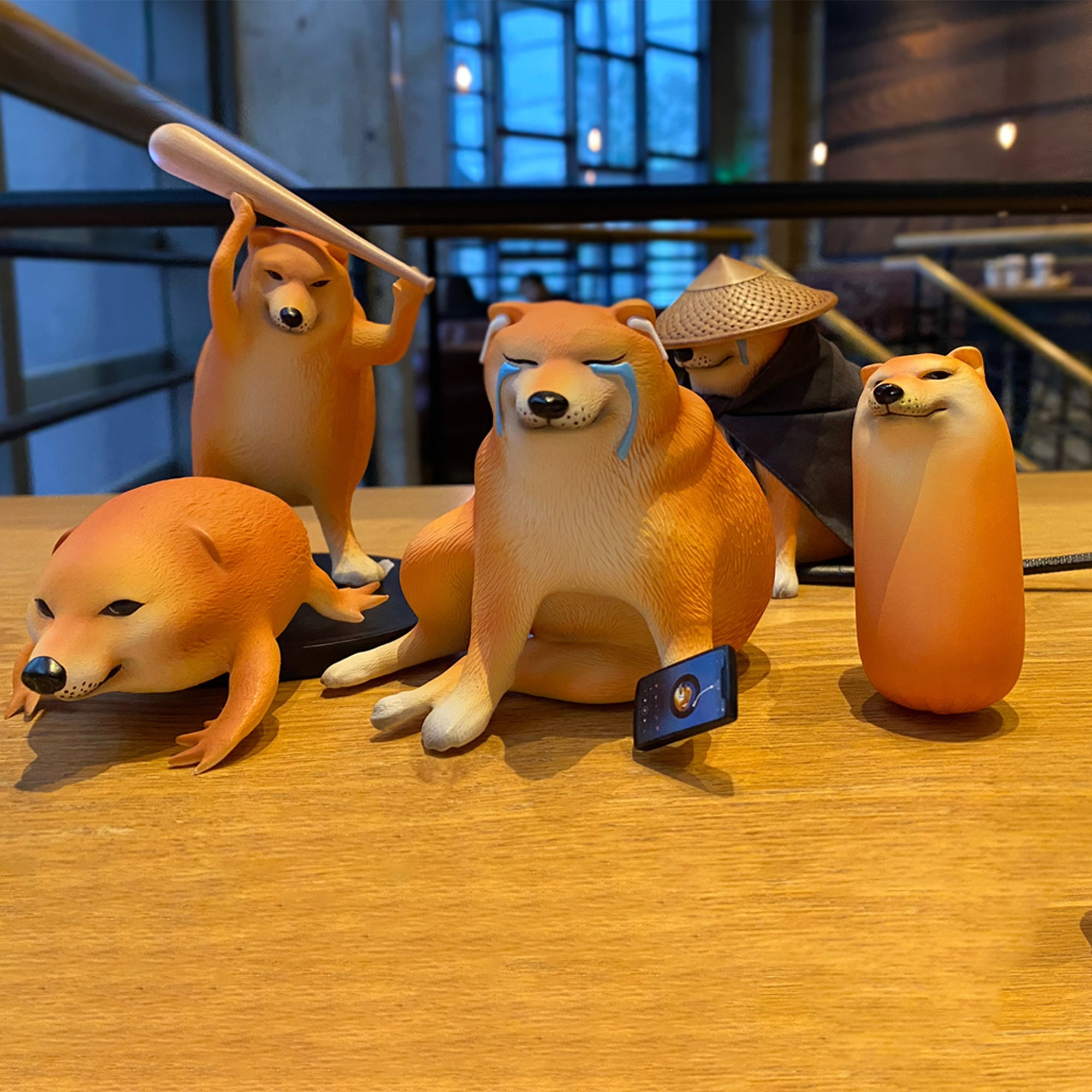 Cheems Doge Vinyl Figure, Cute Cheems Figure Youtooz Meme Collection