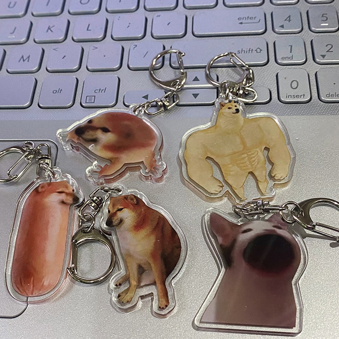 MEME Acylic Keychain Etsy