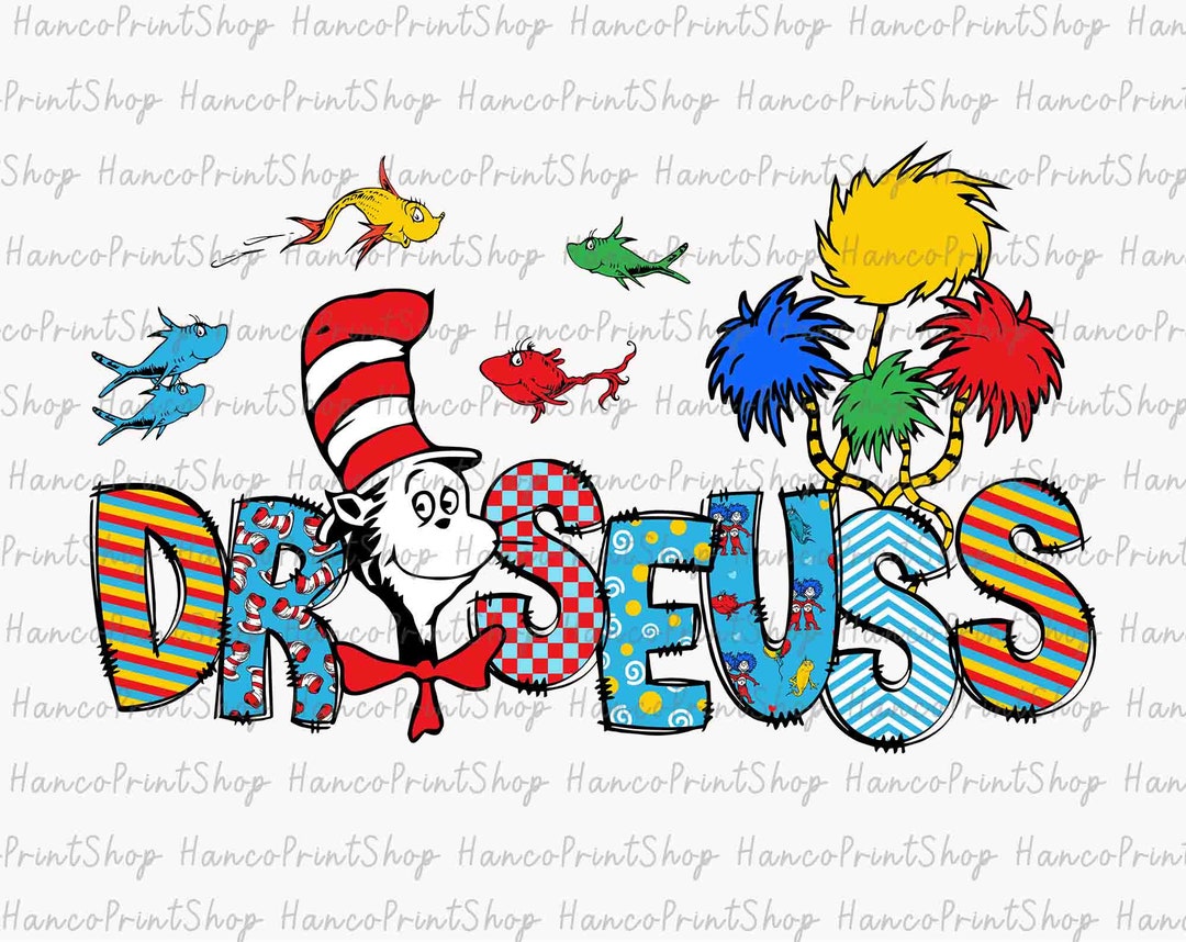 Dr Seuss SVG, Cat in the Hat Svg, Dr Seuss Day Svg, Read Across America ...