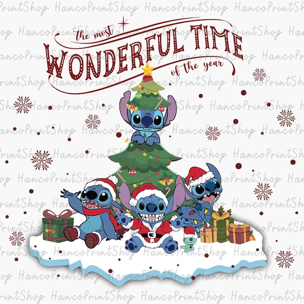 The Most Wonderful Time Of The Year Christmas PNG,  Merry Christmas PNG, Christmas Costume Santa Claus Png,  Xmas Holiday, Png file