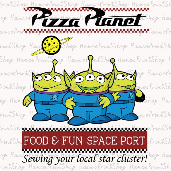 Pizza Pl anet SVG, Story about Toys SVG, Green Aliens Svg, Foods and Drinks Svg, Pizza Box Party Svg, Pizza Restaurant Svg, Digital Download