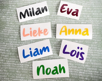 Etiqueta engomada del nombre | Personalizado