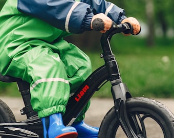 Vinilo infantil personalizado de bicicleta