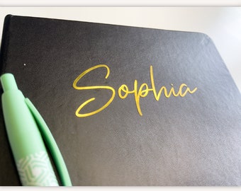 Pegatina de nombre de lujo | Personalizado