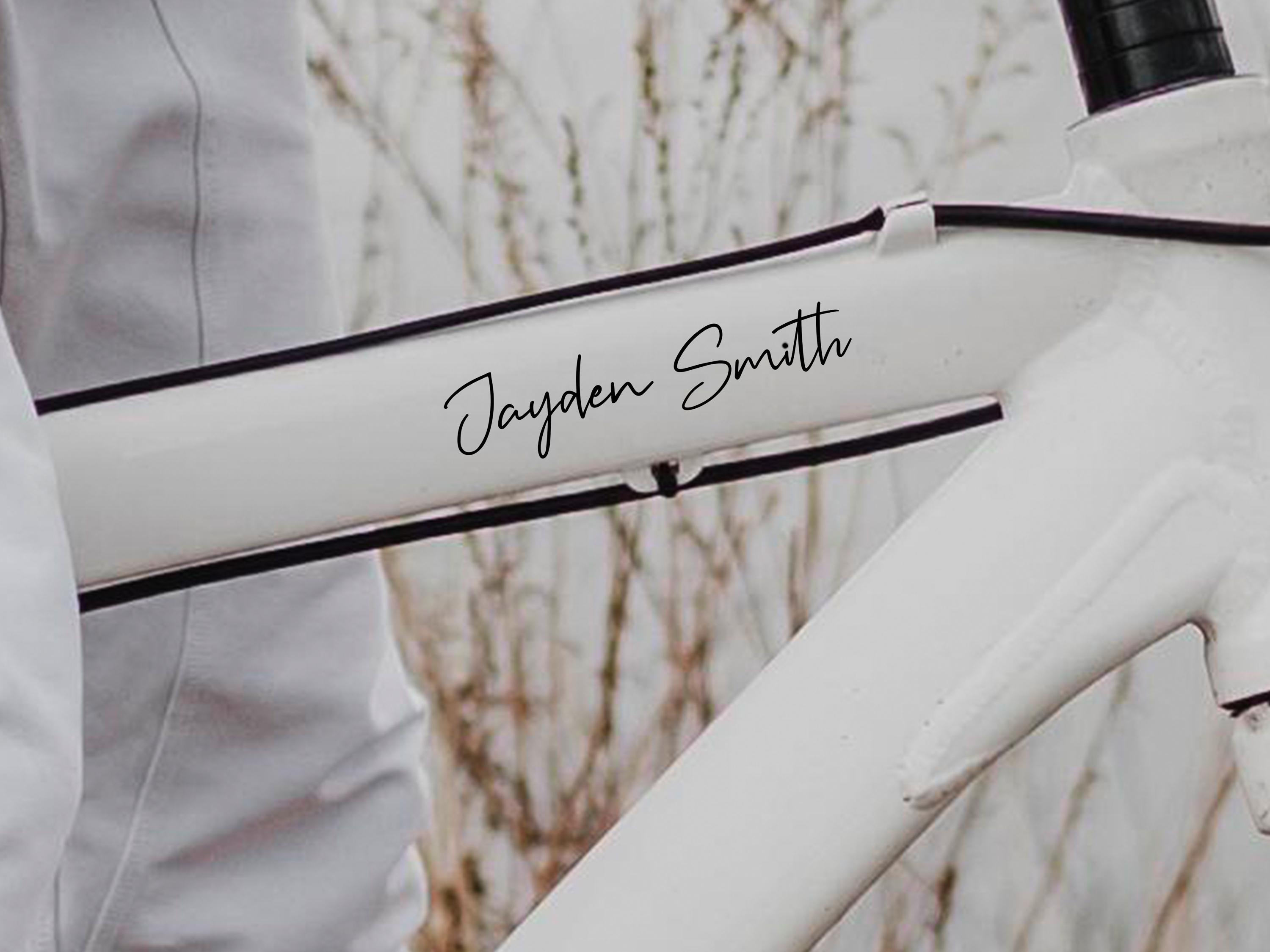 Fahrrad Aufkleber Vinyl - Dekoration Für Ghost, MTB, Rennrad Rahmen