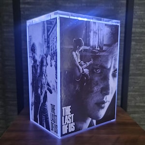 Luz de noche personalizada The Last Of Us: estuche de acrílico.