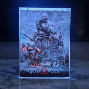 God Of War - LED Night Light - Glow Box.
