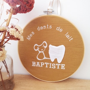 Personalized decorative drum for children's baby teeth