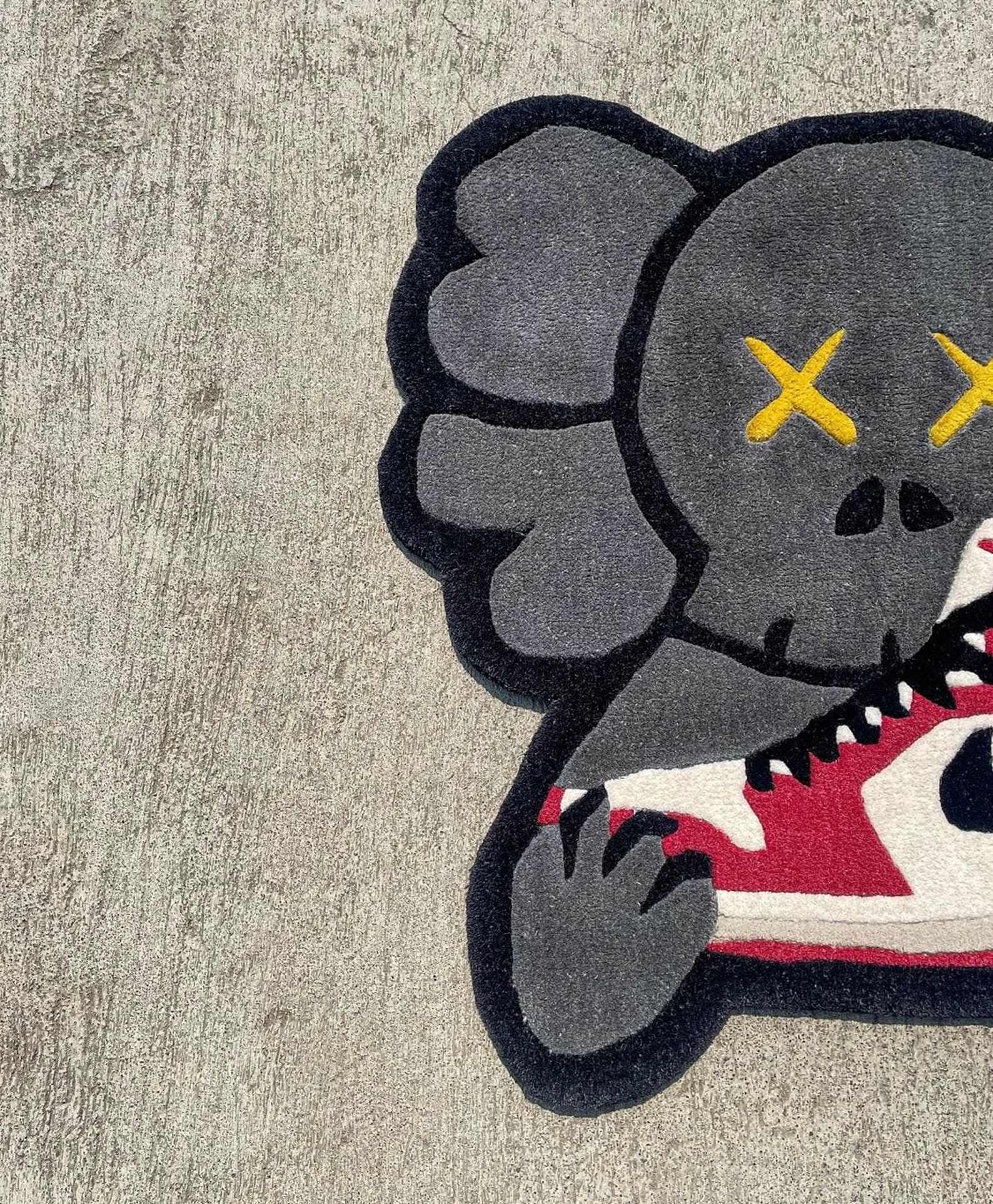 Kaws Rug Air Jordan Rug Hypebeast Rugs Home and Living Etsy