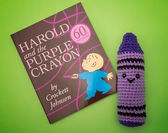 Harold the Crochet Purple Crayon --- Buch nicht enthalten