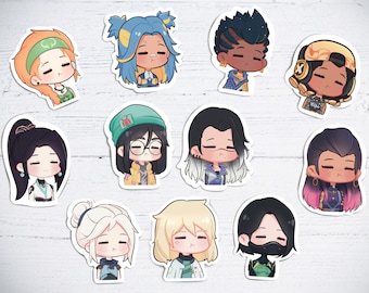 Valorant Stickers, Waterproof Vinyl Stickers, Cute Die cut stickers, Laptop Sticker, Water bottle sticker, Viper Gift for him/gift for her