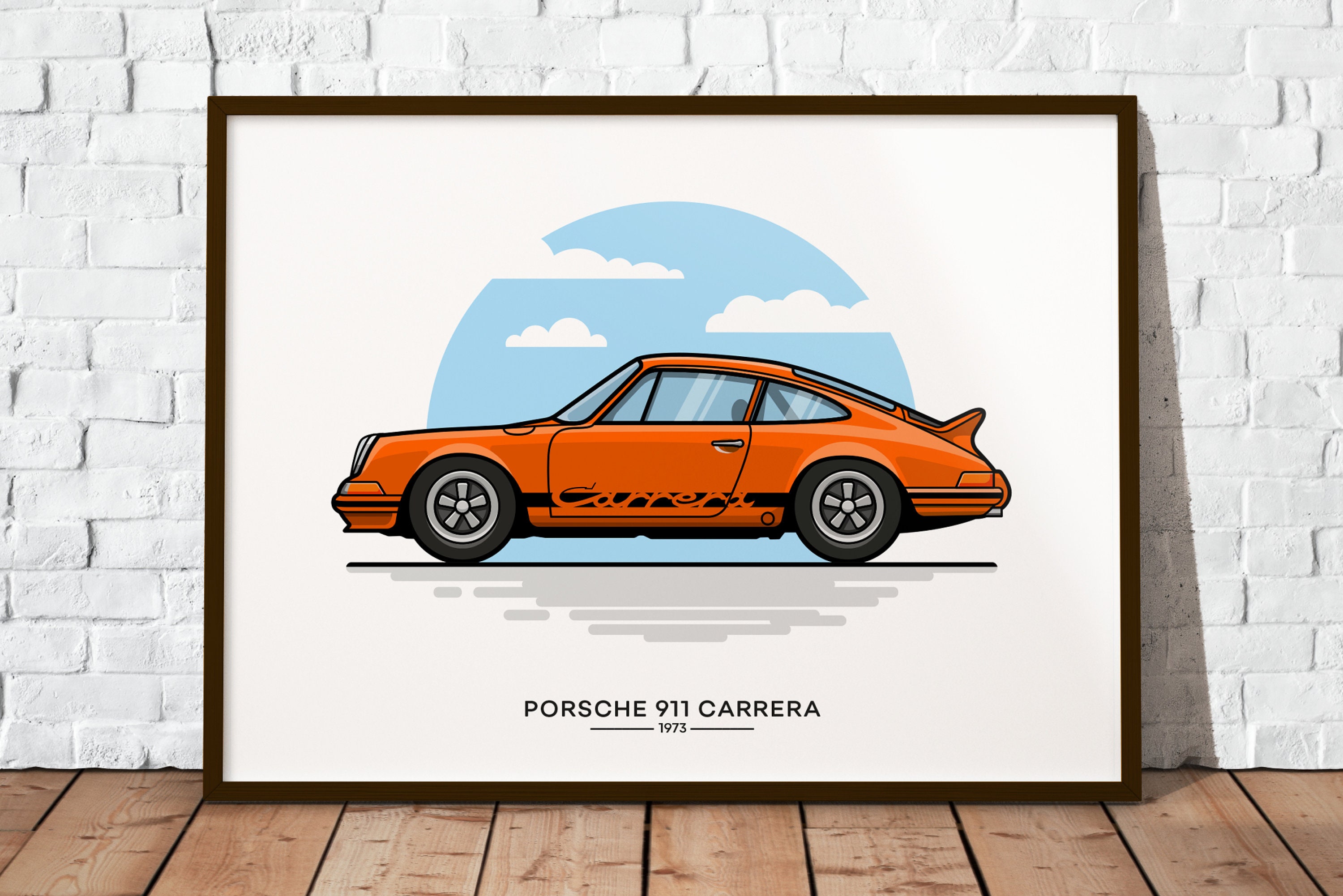 ポルシェ Carrera 911 ポスター Porsche Carrera | the Perfect Gift for Every Porsche Fan | Poster