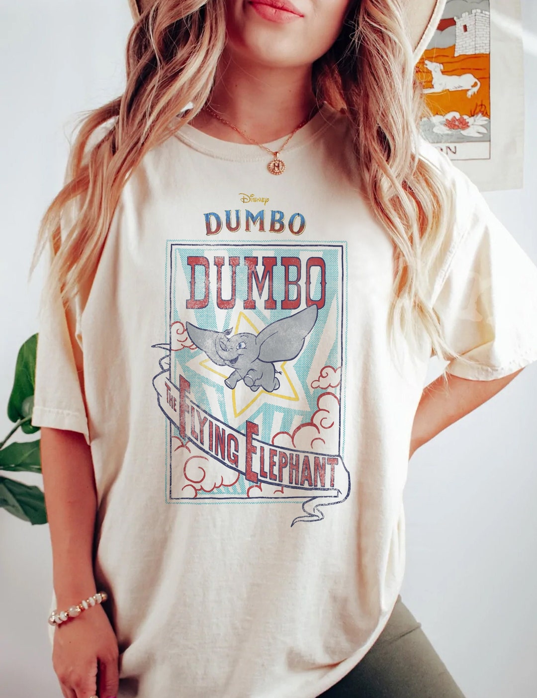 Retro Disney Dumbo Comfort Colors® Shirt Disney Dumbo Baby - Etsy