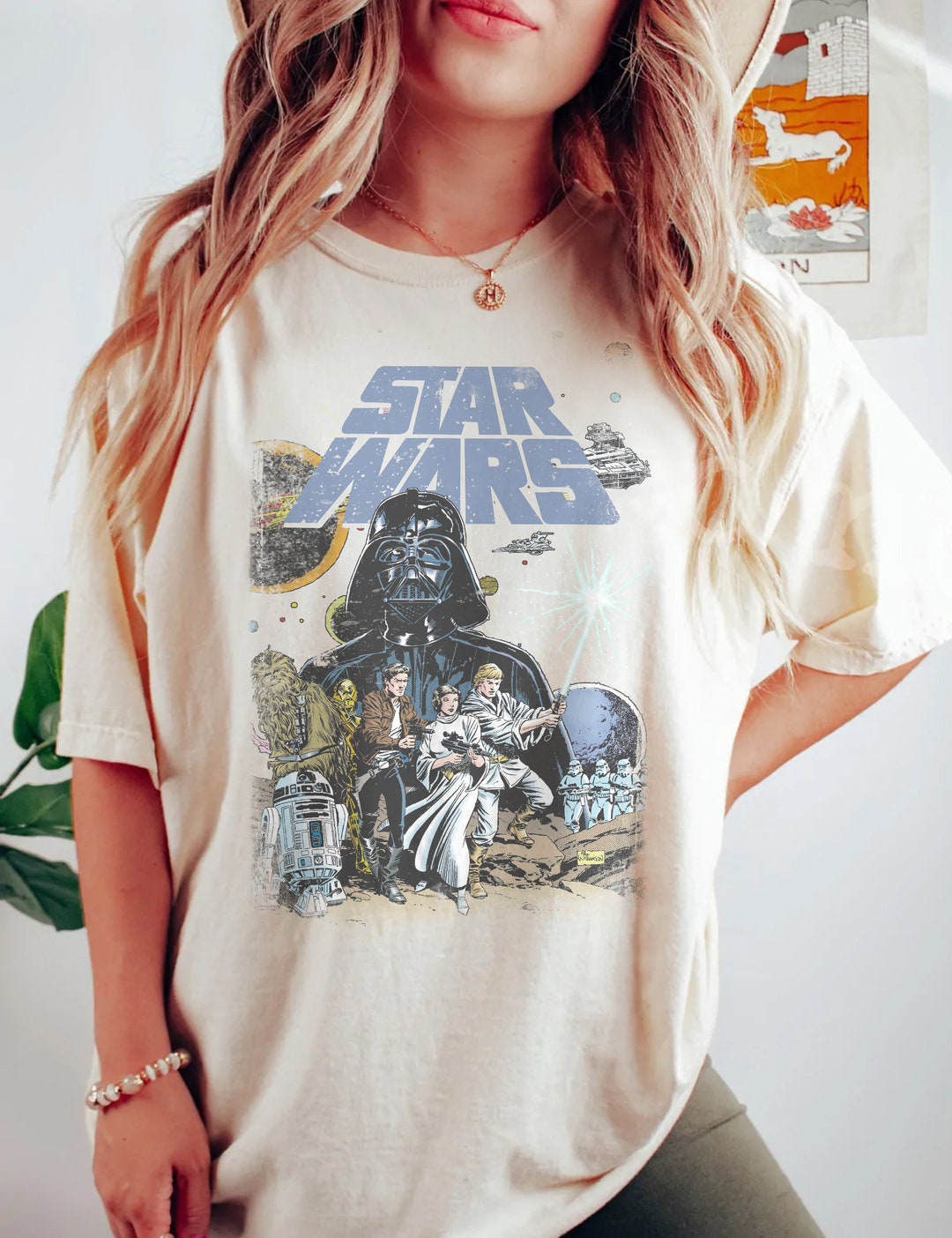 Vintage Disney Star Wars Shirt Retro Star Wars Comfort Colors - Etsy