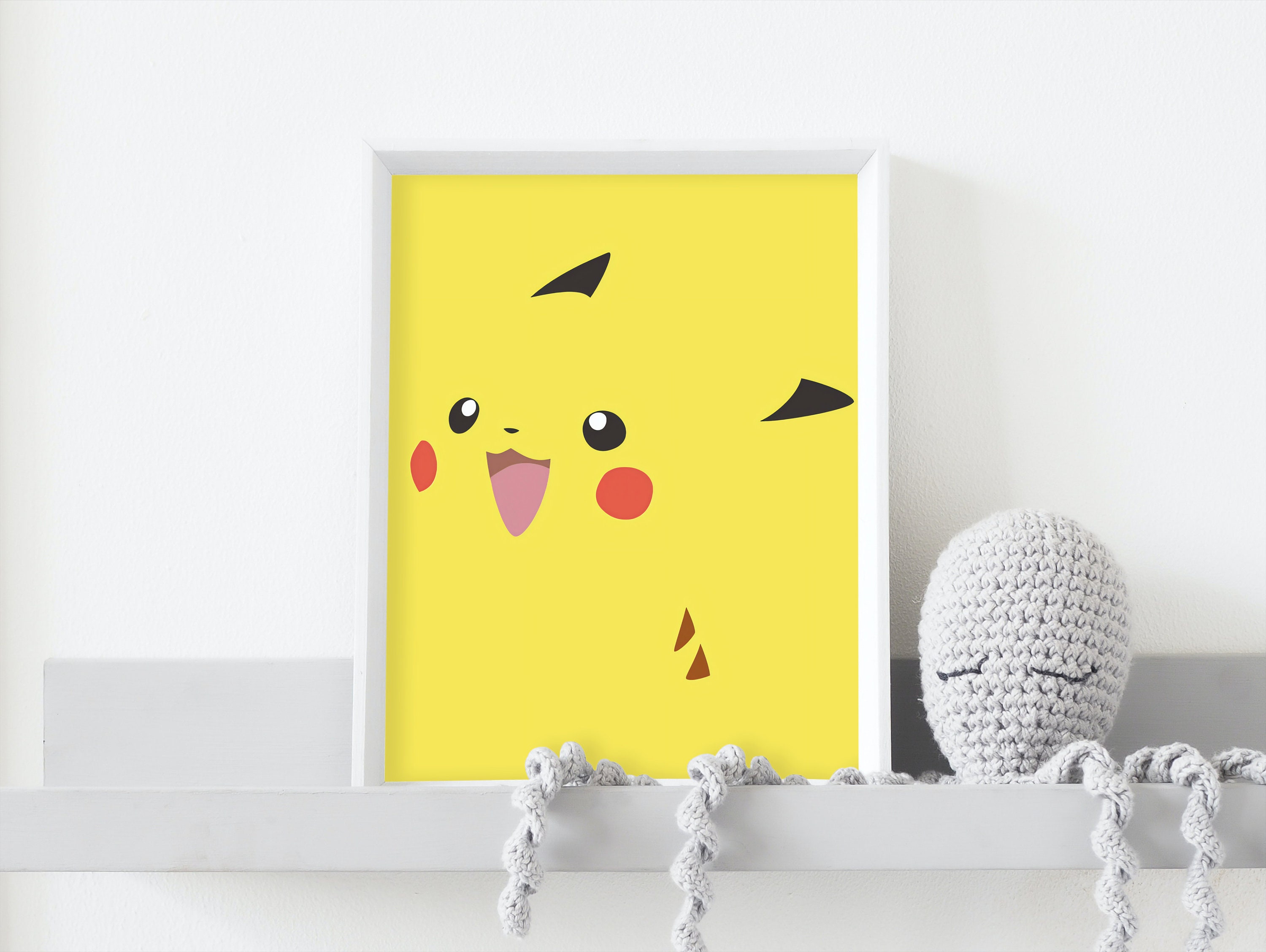 Pokemon Poster Set of 6 Pokemon Wall Art Playroom Wall Etsy Canada