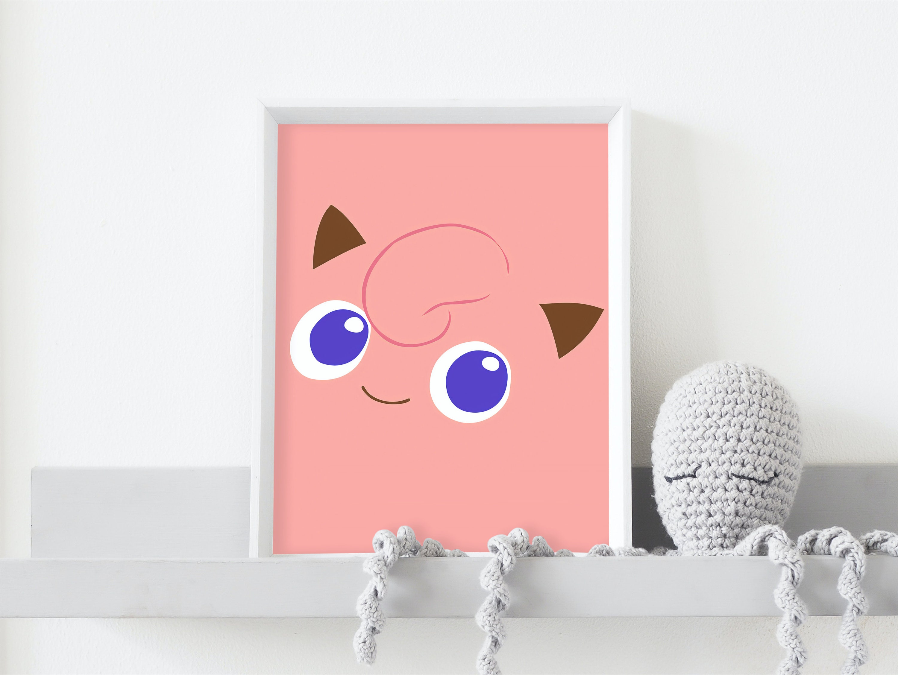 Pokemon Poster Set of 6 Pokemon Wall Art Playroom Wall Etsy Canada