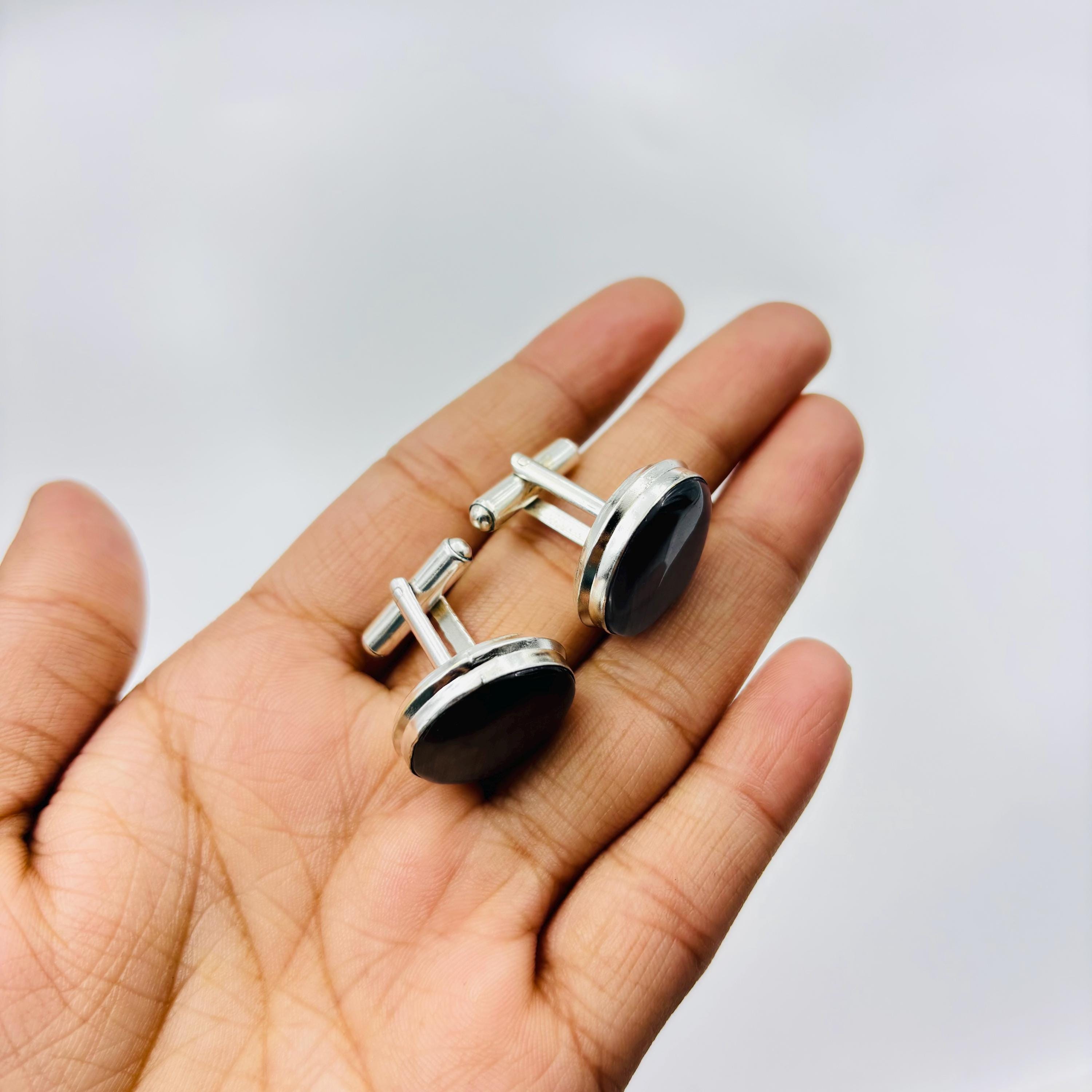 Turnbull & Asserヴィンテージ スターリングシルバー カフスボタン カフス カフスボタン アット サイン アットマーク ＠ スターリング