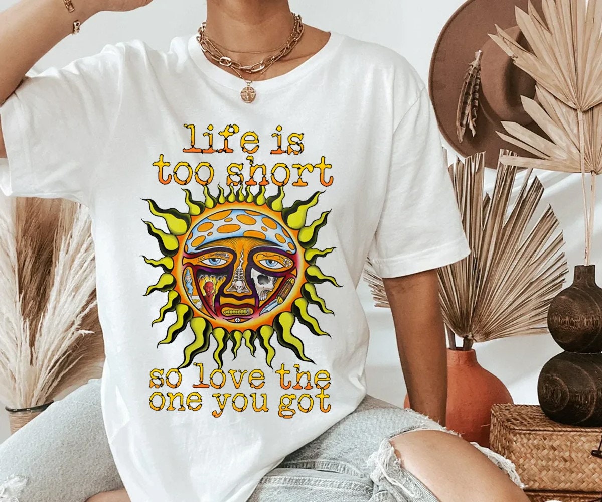 Sublime Life is Too Short Love the One You Have T-shirt - Etsy