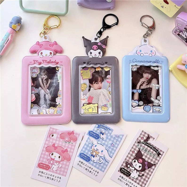 Kpop Photocard Holder Sanrio Pc Holder Etsy Australia