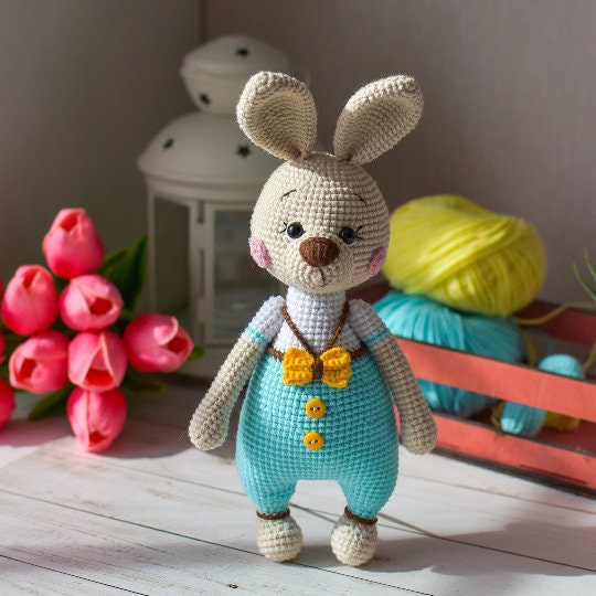 Crochet PATTERN PDF Amigurumi Easter Bunny - Etsy