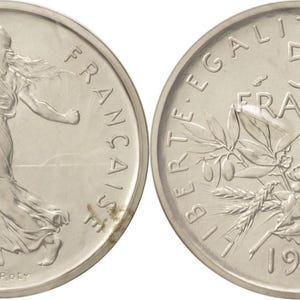 1971 5 francs - Etsy 日本